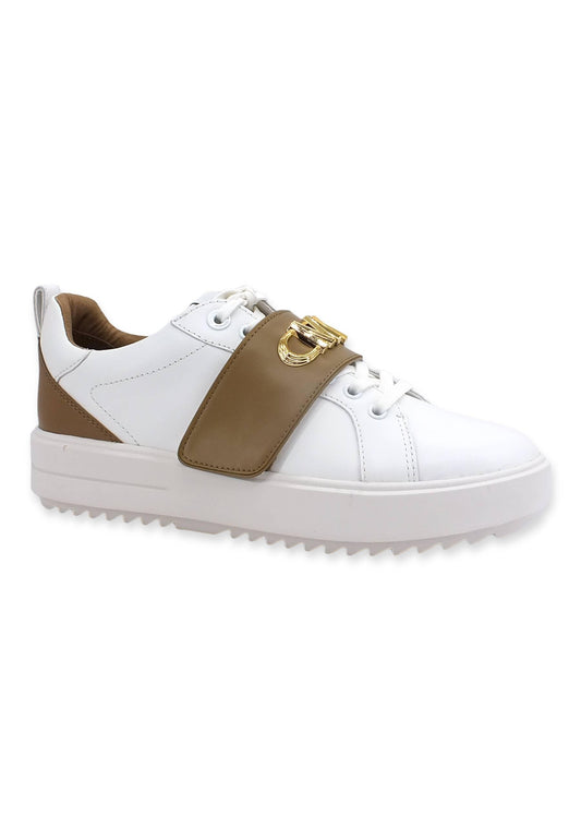 MICHAEL KORS Emmet Strap Sneaker Donna Husk Multi 43F2EMFS1L - Sandrini Calzature e Abbigliamento