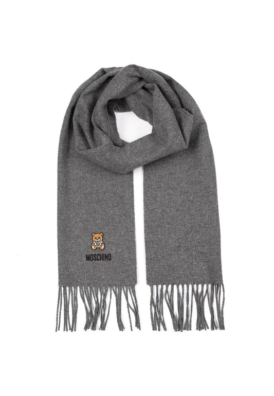 MOSCHINO Sciarpa Donna Grey 50124-M5293 - Sandrini Calzature e Abbigliamento