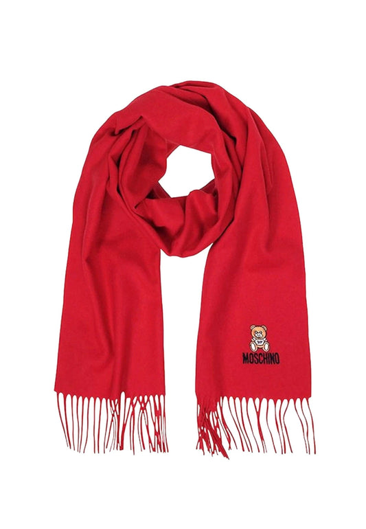 MOSCHINO Sciarpa Donna Red 50124-M5293 - Sandrini Calzature e Abbigliamento
