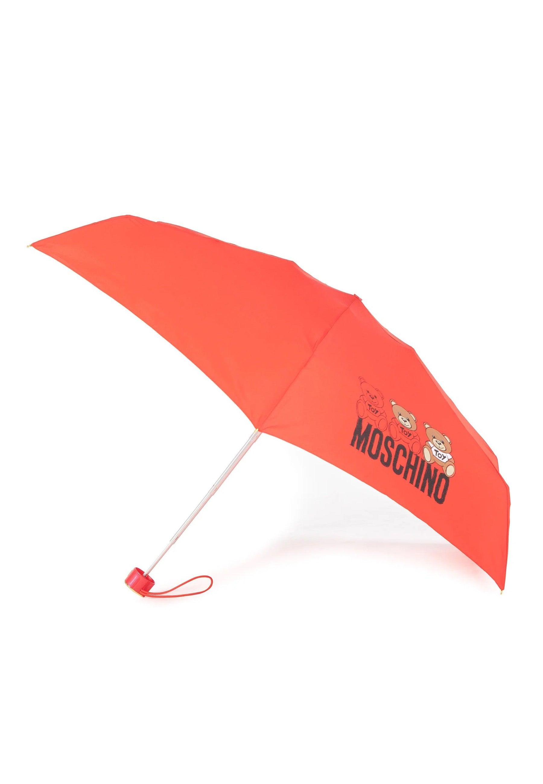 MOSCHINO Super Mini Ombrello Donna Red 8061 - Sandrini Calzature e Abbigliamento