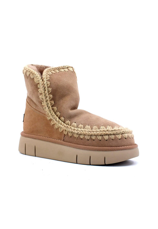 MOU Eskimo Bounce Stivaletto Pelo Donna Camel MU.FW531002A - Sandrini Calzature e Abbigliamento