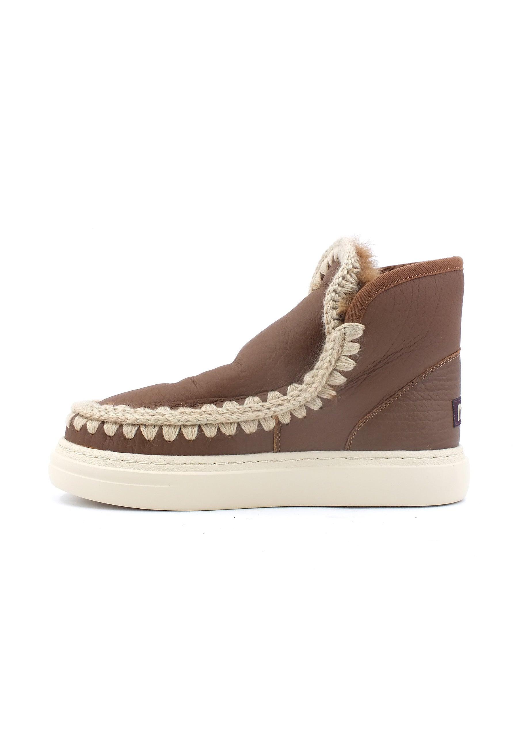 MOU Eskimo Sneaker Bold Stivaletto Pelo Donna Nucog Marrone MU.FW411000B - Sandrini Calzature e Abbigliamento
