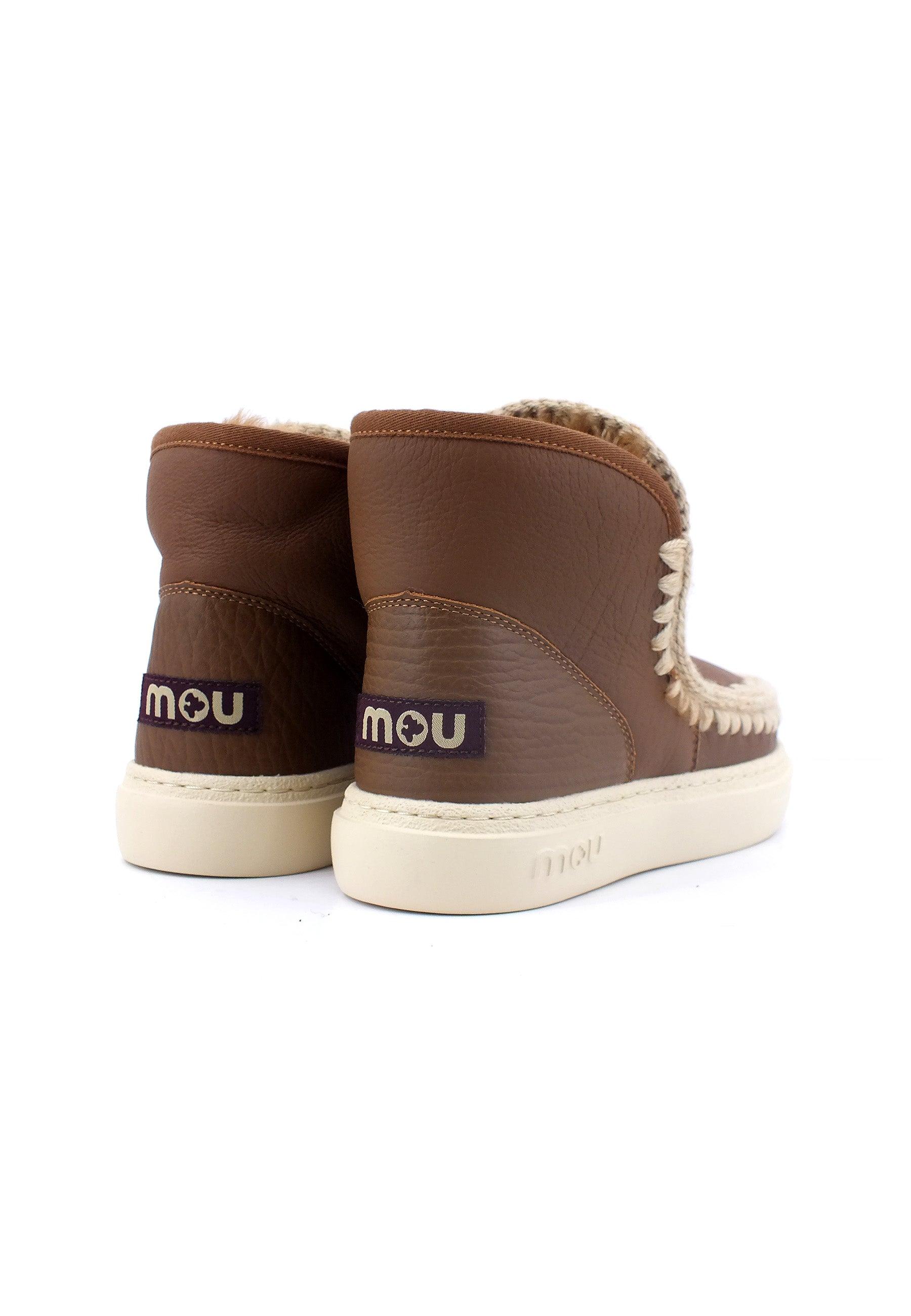 MOU Eskimo Sneaker Bold Stivaletto Pelo Donna Nucog Marrone MU.FW411000B - Sandrini Calzature e Abbigliamento