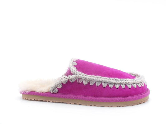 MOU Slipper Full Eskimo Stitch Ciabatta Pelo Cyclamin MU.FW161007A - Sandrini Calzature e Abbigliamento