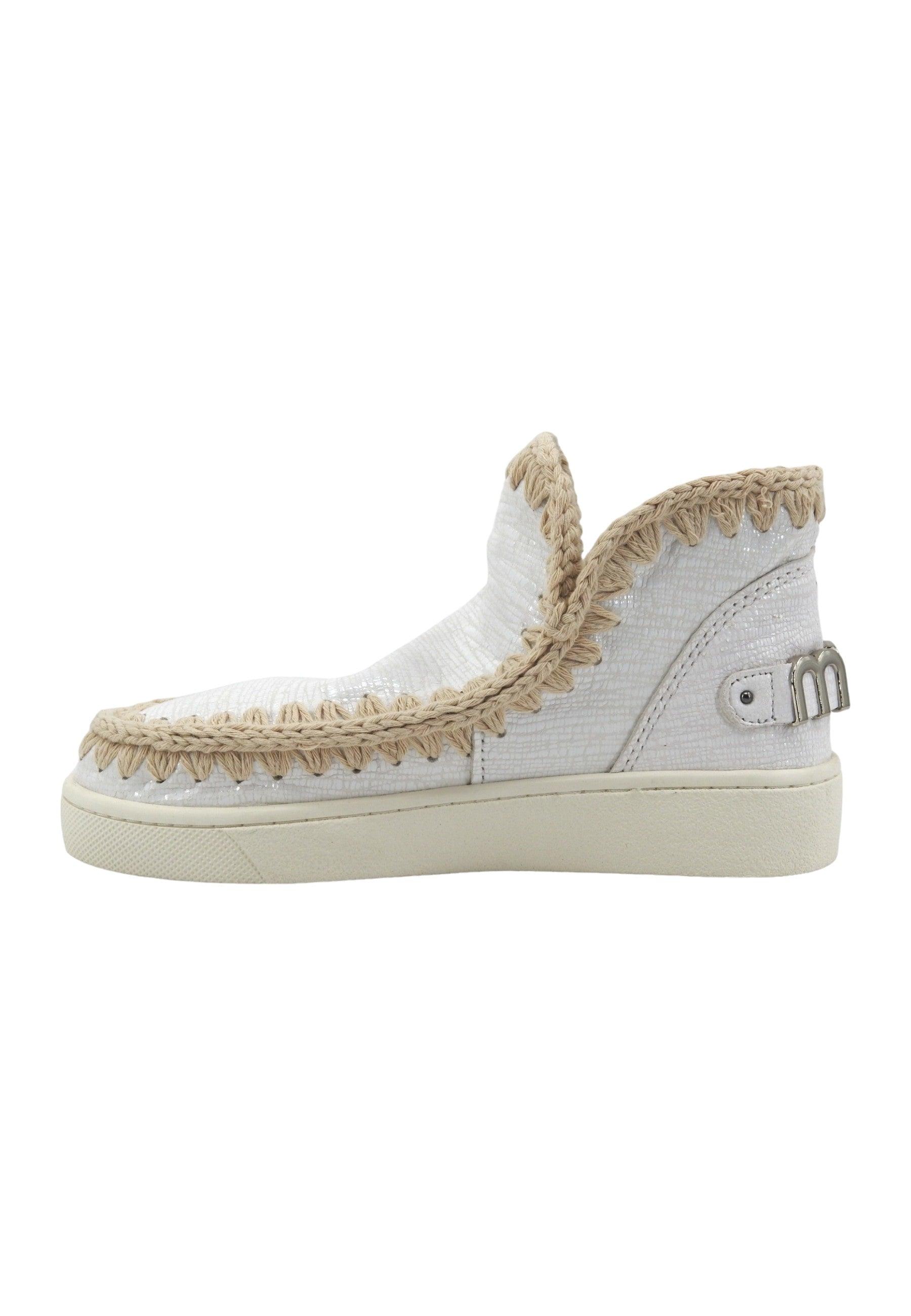 MOU Summer Eskimo Stivaletto Donna White MU.SW211001C - Sandrini Calzature e Abbigliamento
