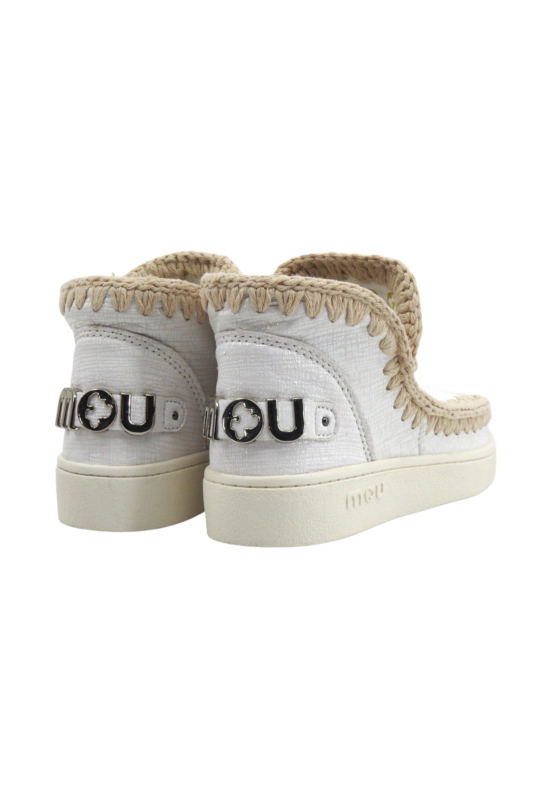 MOU Summer Eskimo Stivaletto Donna White MU.SW211001C - Sandrini Calzature e Abbigliamento