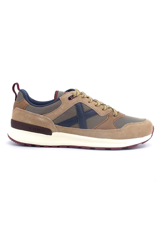 MUNICH Alpha 69 Sneaker Uomo Beige Taupe Navy 8410069 - Sandrini Calzature e Abbigliamento
