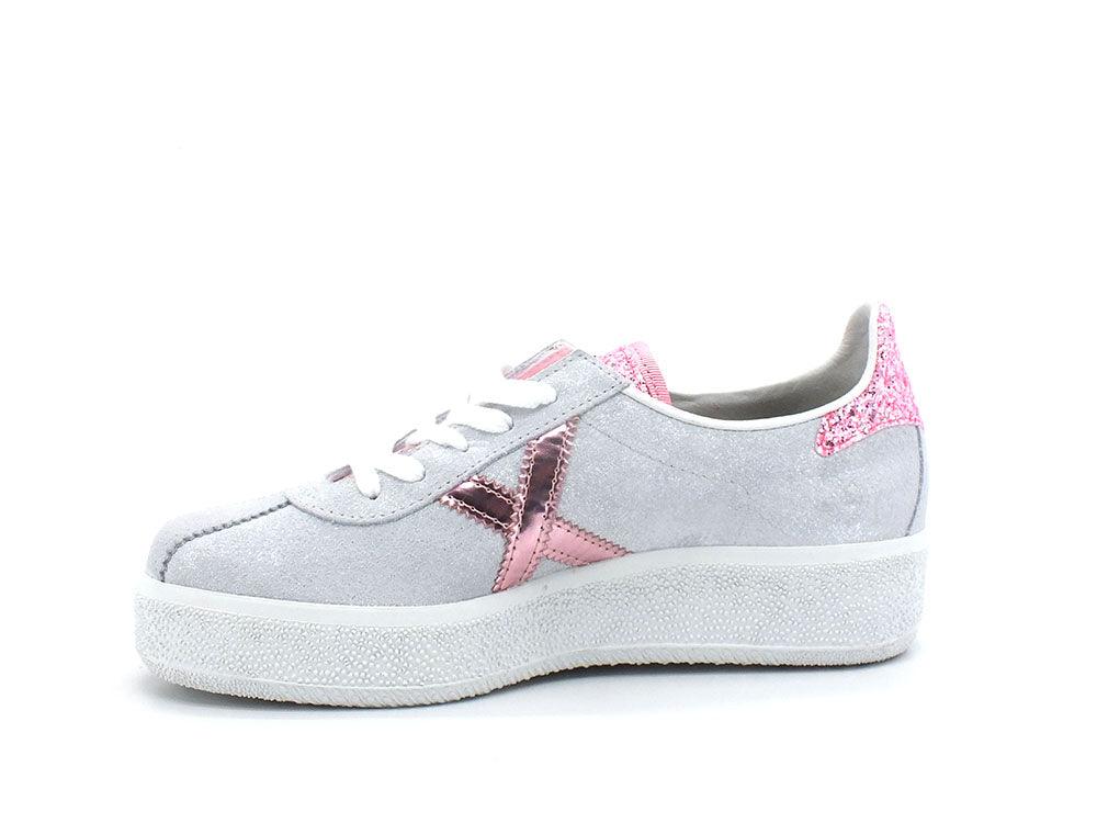 MUNICH Barru Sky 84 Sneaker Grey Pink 8295084 - Sandrini Calzature e Abbigliamento