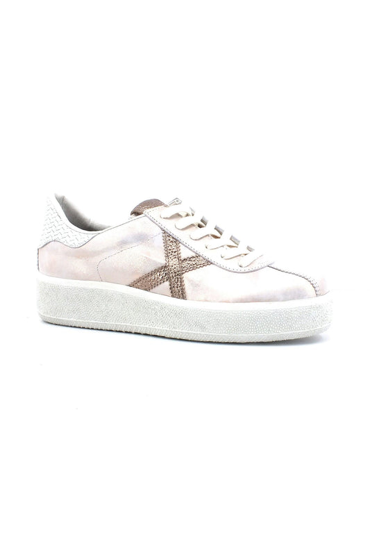 MUNICH Barru Sky 99 Sneaker Donna Rose Glitter Bronze 8295099 - Sandrini Calzature e Abbigliamento