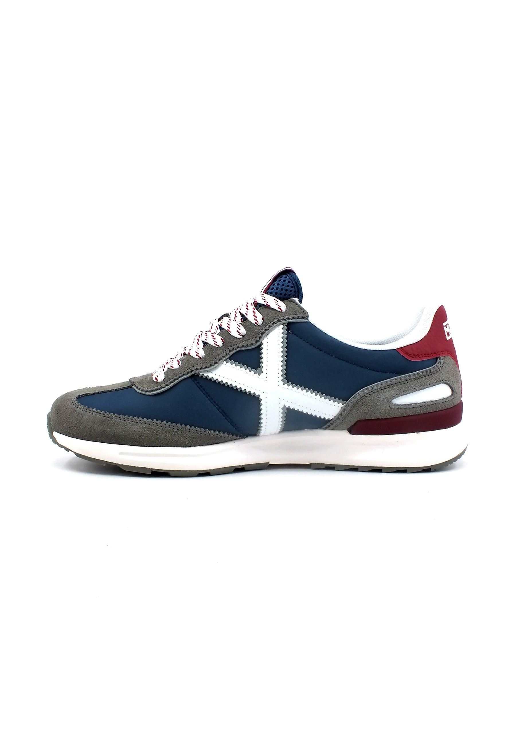 MUNICH Dynamo 54 Sneaker Uomo Blue Grey White 8700054 - Sandrini Calzature e Abbigliamento
