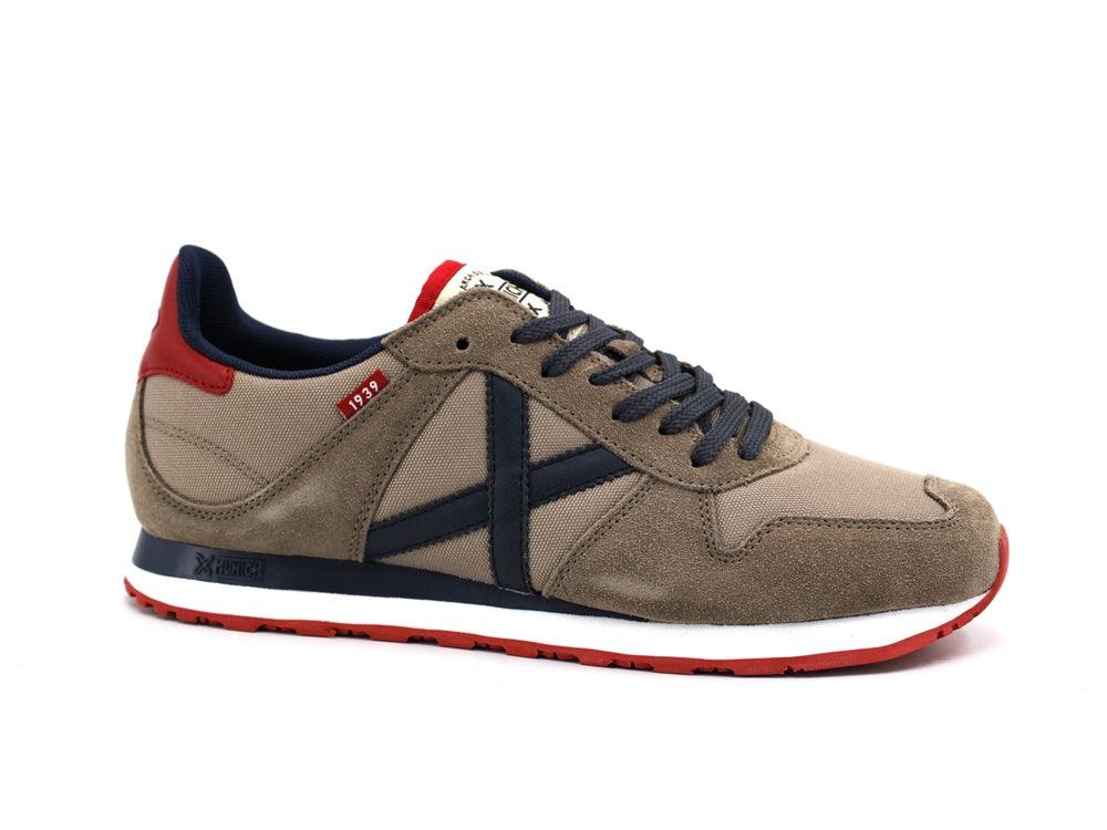 MUNICH Massana 437 Sneaker Taupe Blue 8620437 - Sandrini Calzature e Abbigliamento