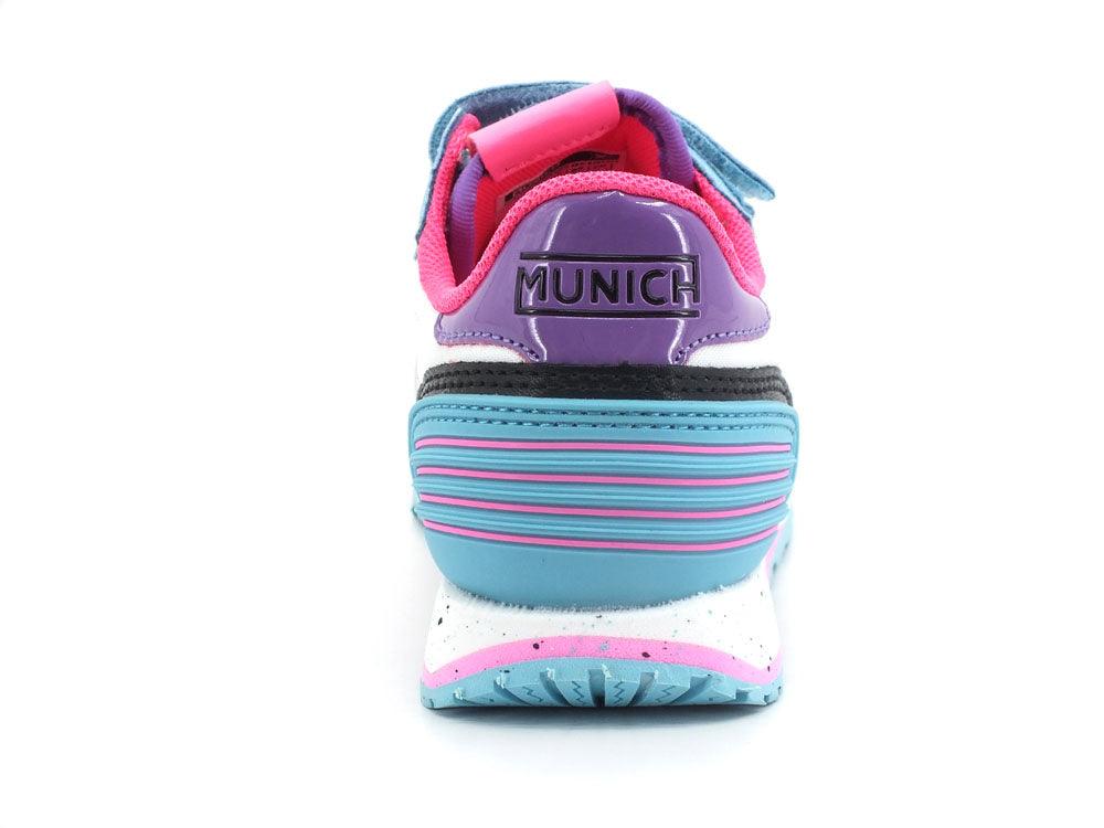MUNICH Mino Massana Vco 485 Sneaker White Multicolor 82507485 - Sandrini Calzature e Abbigliamento