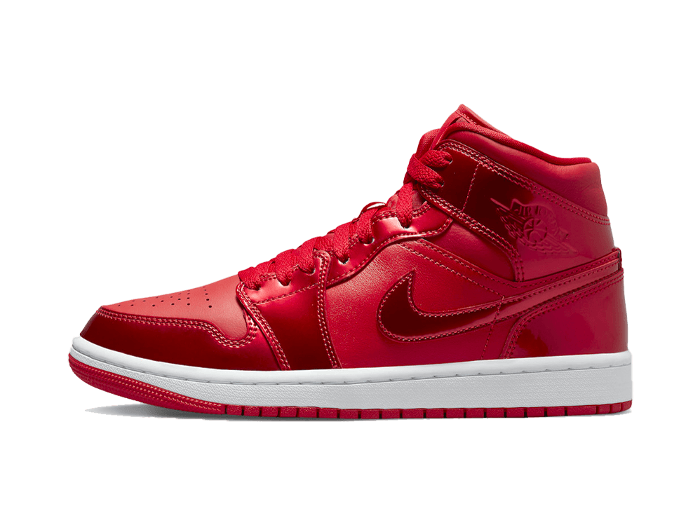 NIKE AIR JORDAN 1 MID SE (W) SNEAKER UNIVERSITY RED POMEGRANATE DH5894 600 - Sandrini Calzature e Abbigliamento
