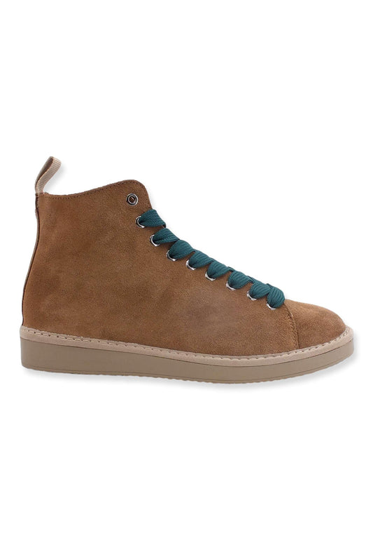 PAN CHIC Ankle Boot Sneaker Uomo Marrone Toffee Petrol P01M1400200005 - Sandrini Calzature e Abbigliamento