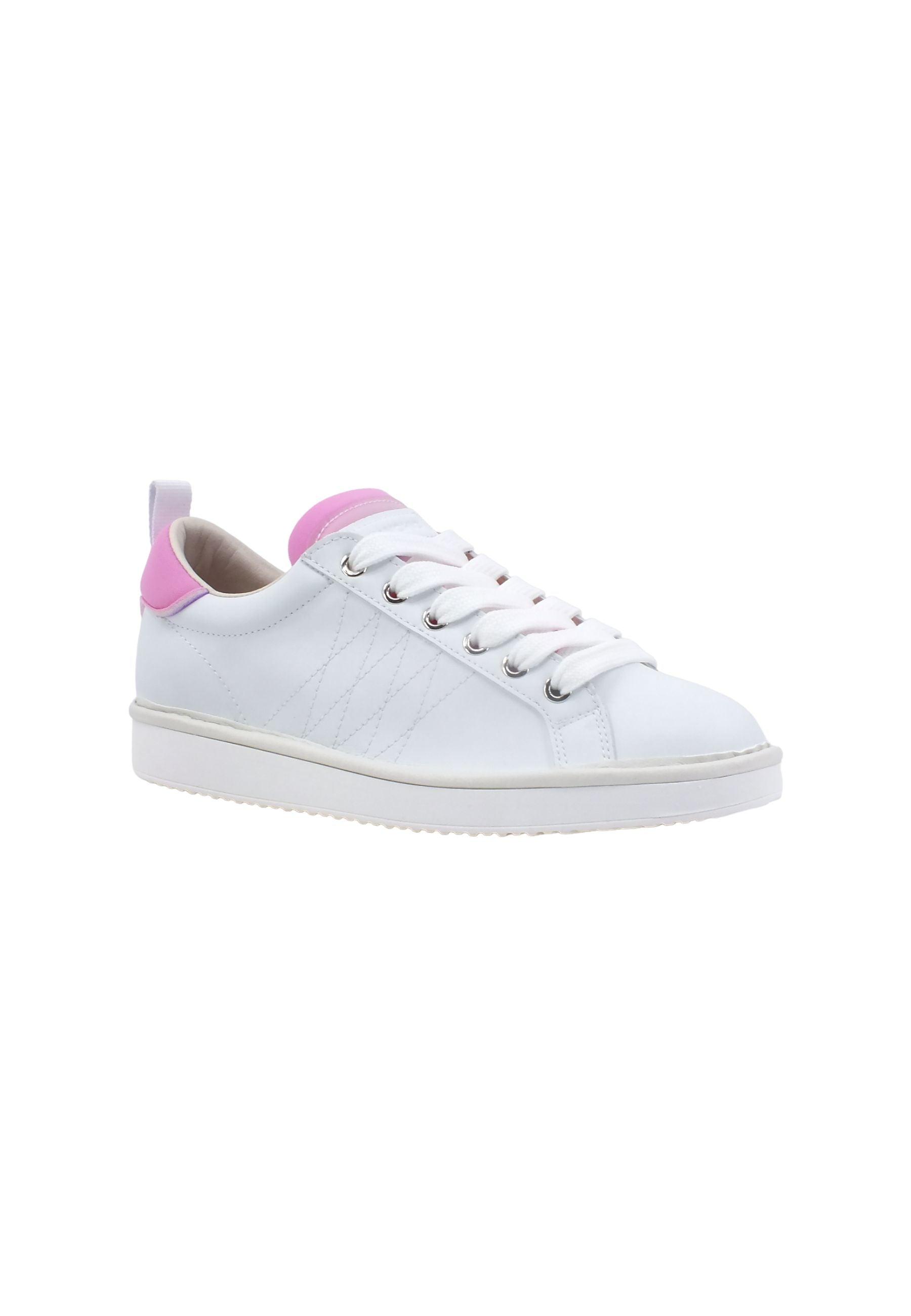 PAN CHIC Sneaker Donna White Pink P01W00300260015 - Sandrini Calzature e Abbigliamento