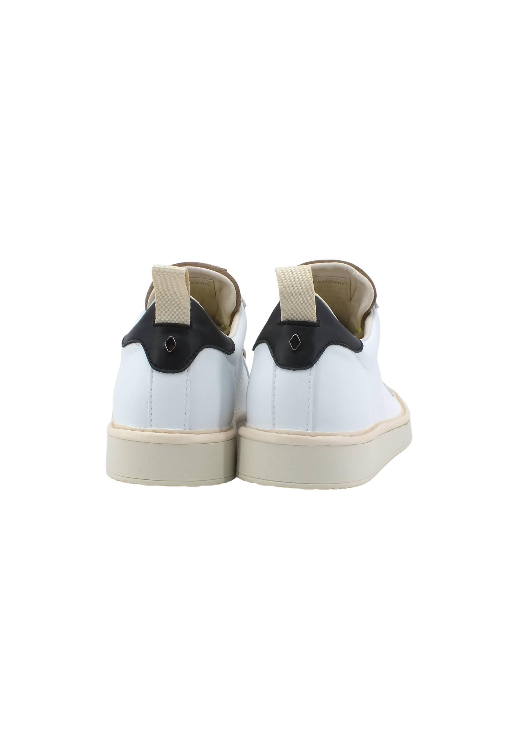 PAN CHIC Sneaker Uomo Vamp White Taupe P01M00200250011 - Sandrini Calzature e Abbigliamento