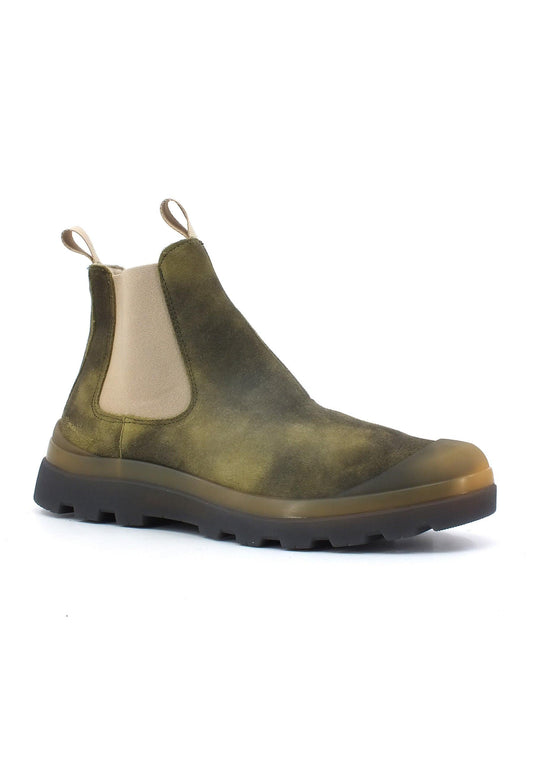 PAN CHIC Stivaletto Beatle Uomo Military Green P03M002-0037U007 - Sandrini Calzature e Abbigliamento