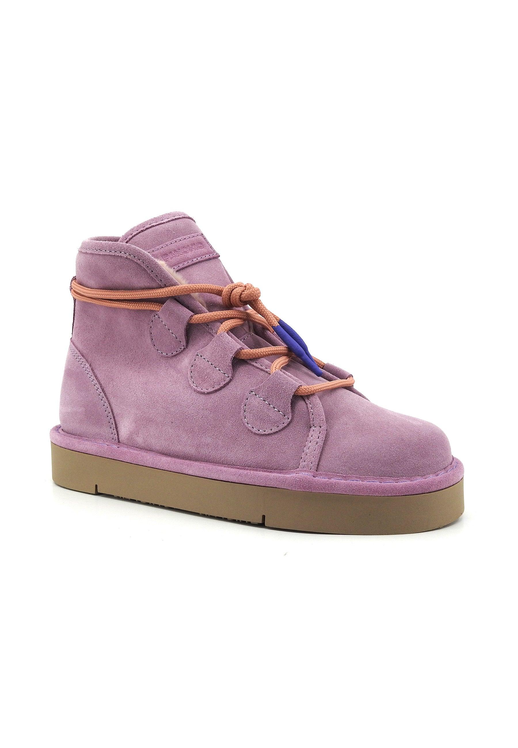 PAN CHIC Stivaletto Pelo Donna Lilac Rosa P67W004-0046H002 - Sandrini Calzature e Abbigliamento