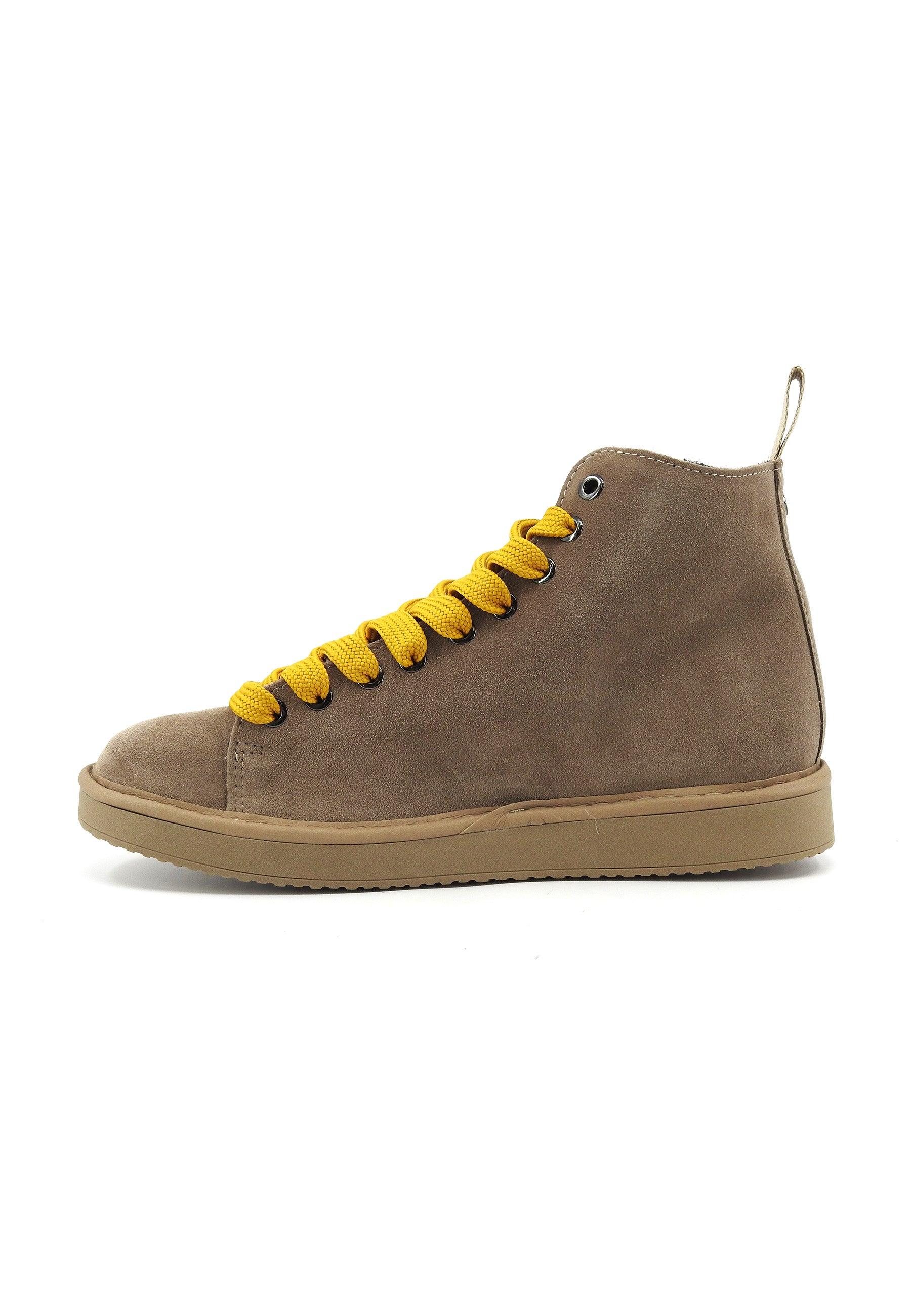 PAN CHIC Stivaletto Pelo Donna Walnut Yellow P01W007-00332051 - Sandrini Calzature e Abbigliamento