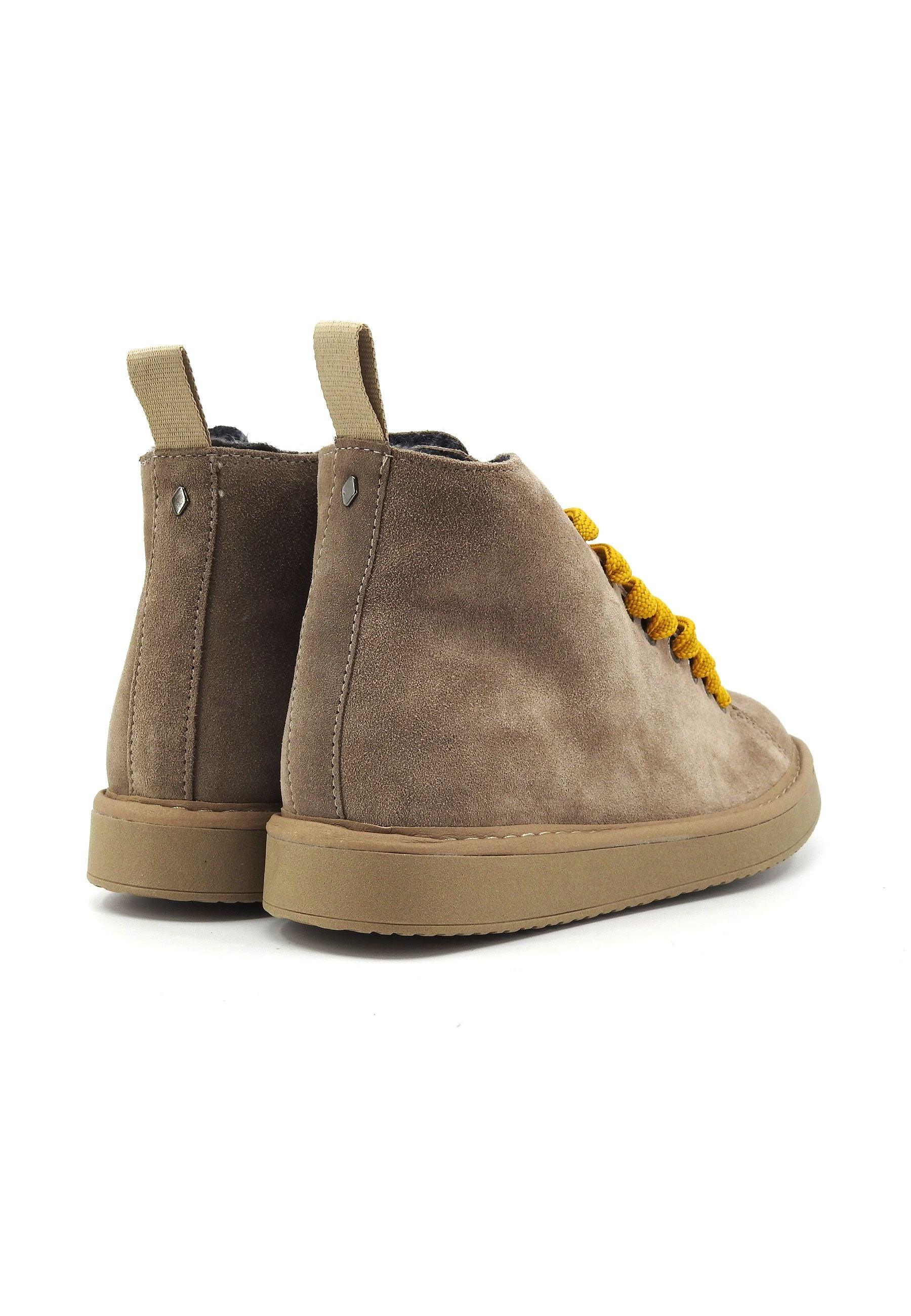 PAN CHIC Stivaletto Pelo Donna Walnut Yellow P01W007-00332051 - Sandrini Calzature e Abbigliamento