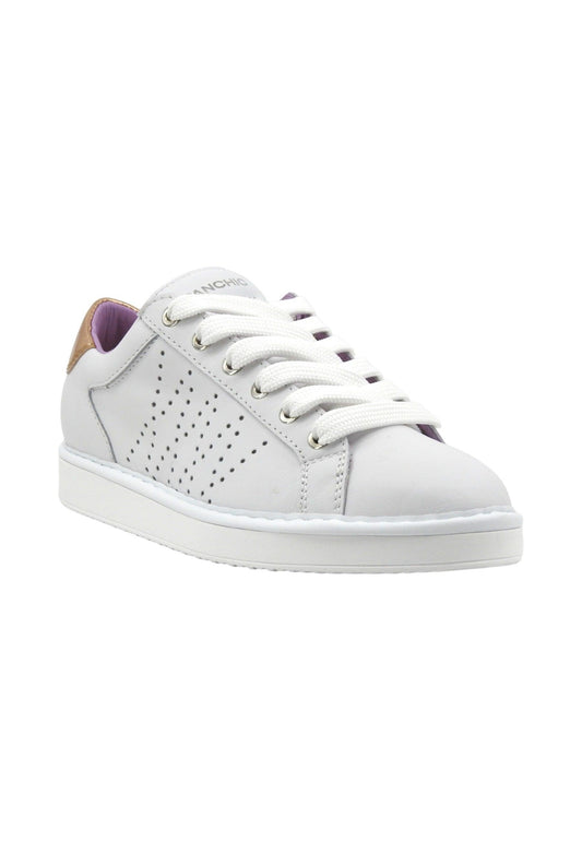 PANCHIC Sneaker Donna White Rose Gold P01W013-00690030 - Sandrini Calzature e Abbigliamento