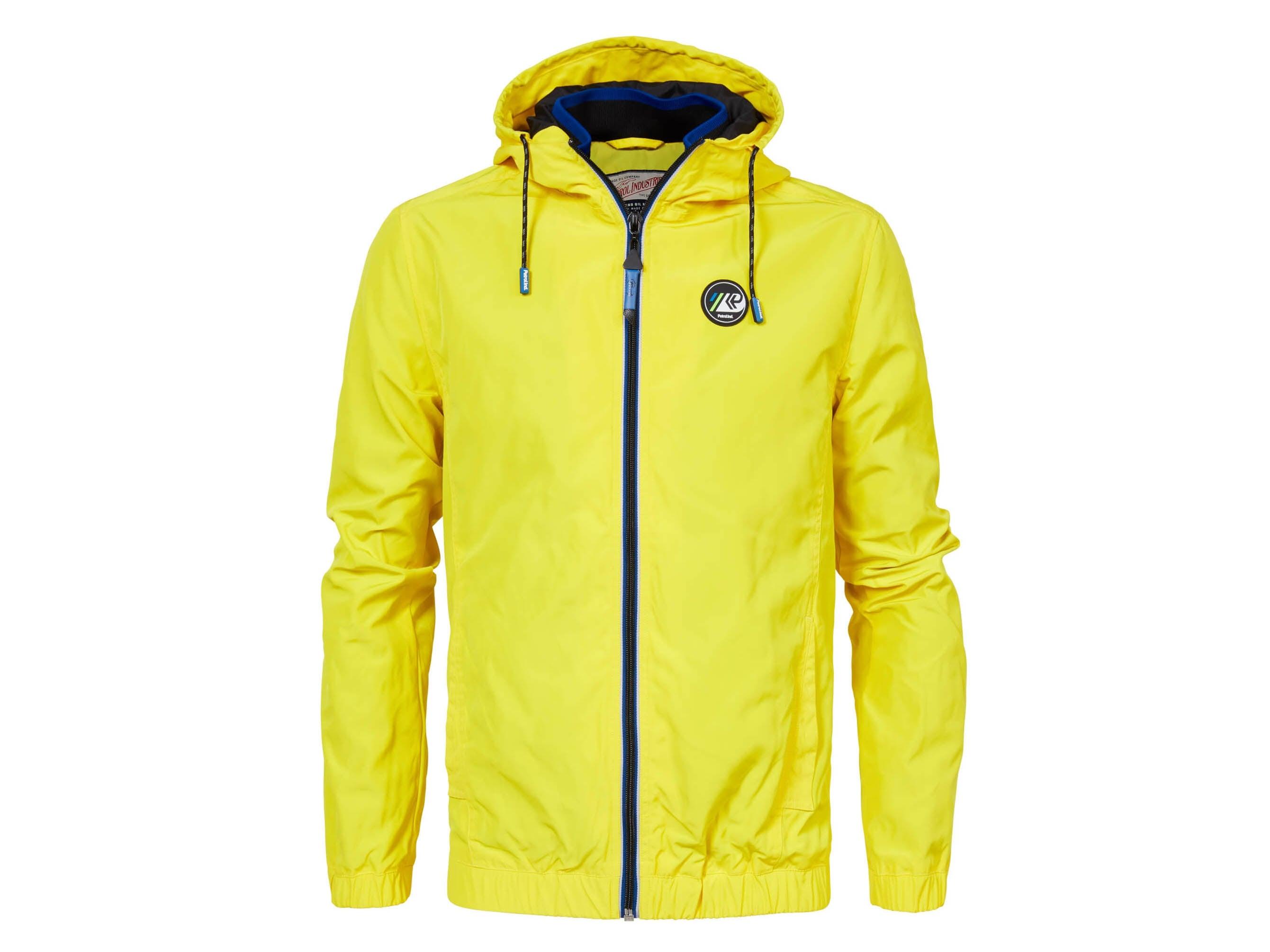 PETROL Giacca Leggera Zip Giallo M-1000-JAC114 - Sandrini Calzature e Abbigliamento