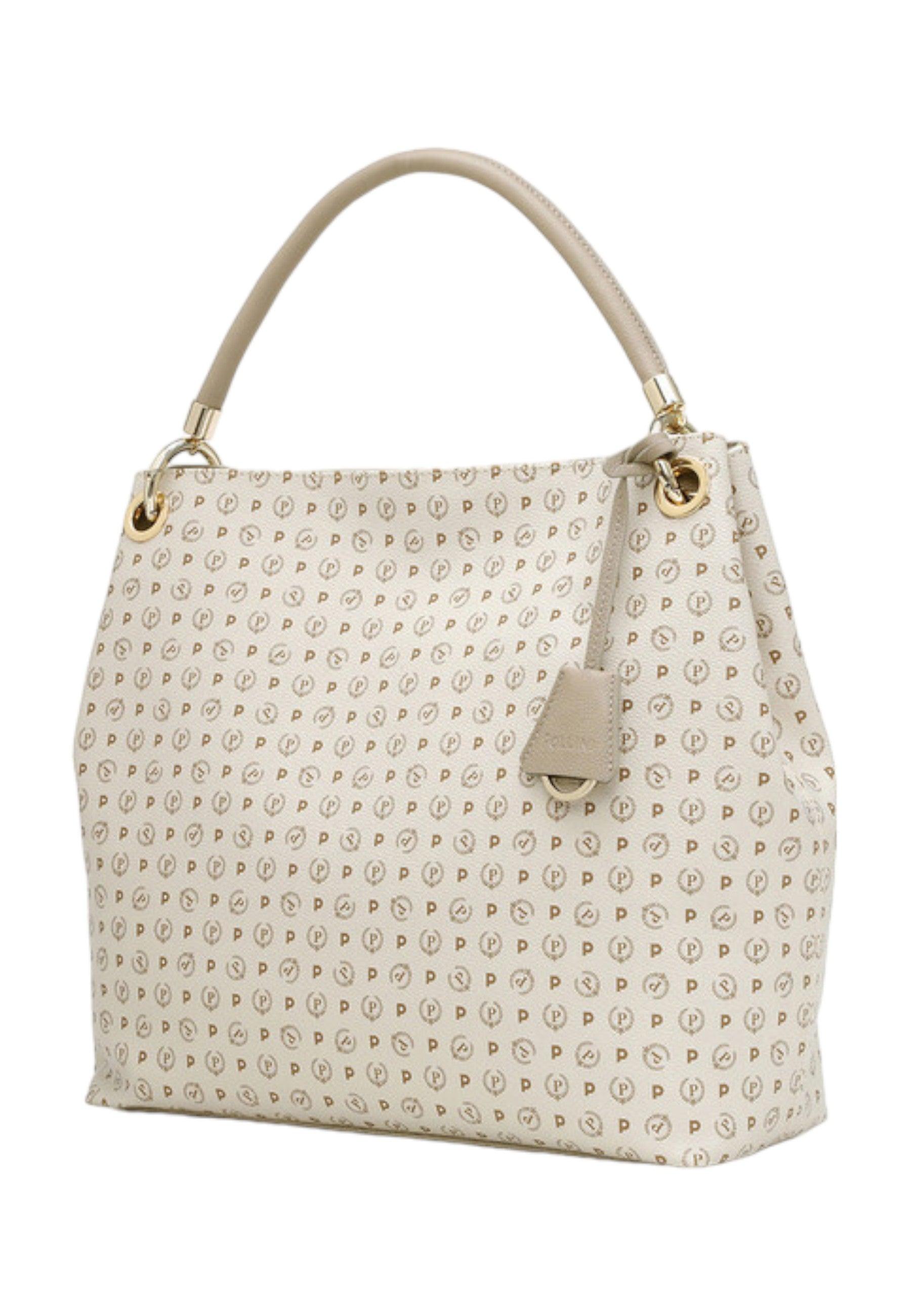 POLLINI Borsa Hand Bag Donna Avorio Ghiaccio TE8409PP02Q1110A - Sandrini Calzature e Abbigliamento