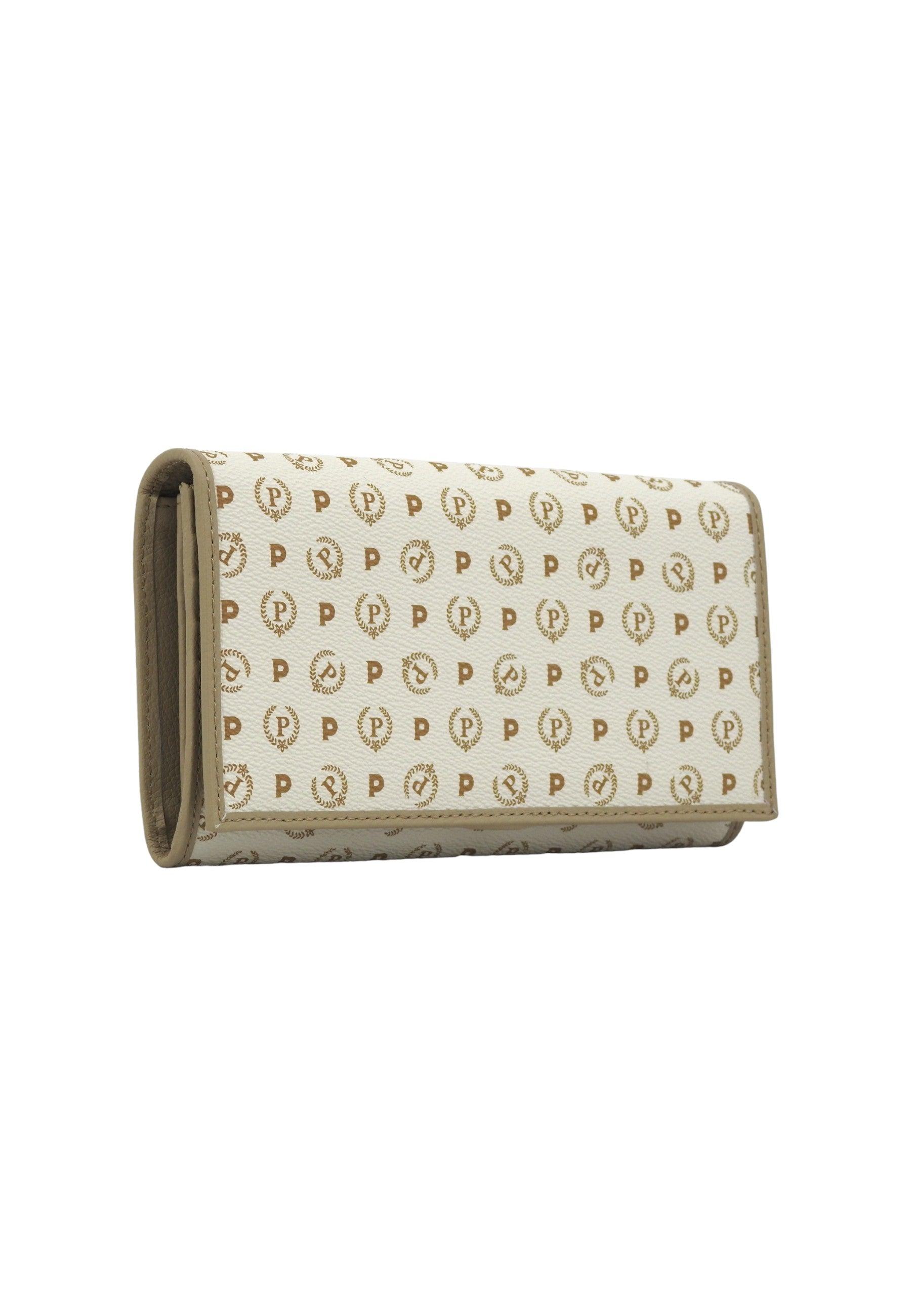 POLLINI Portafoglio Donna Avorio Ghiaccio TE9000PP02Q1110A - Sandrini Calzature e Abbigliamento