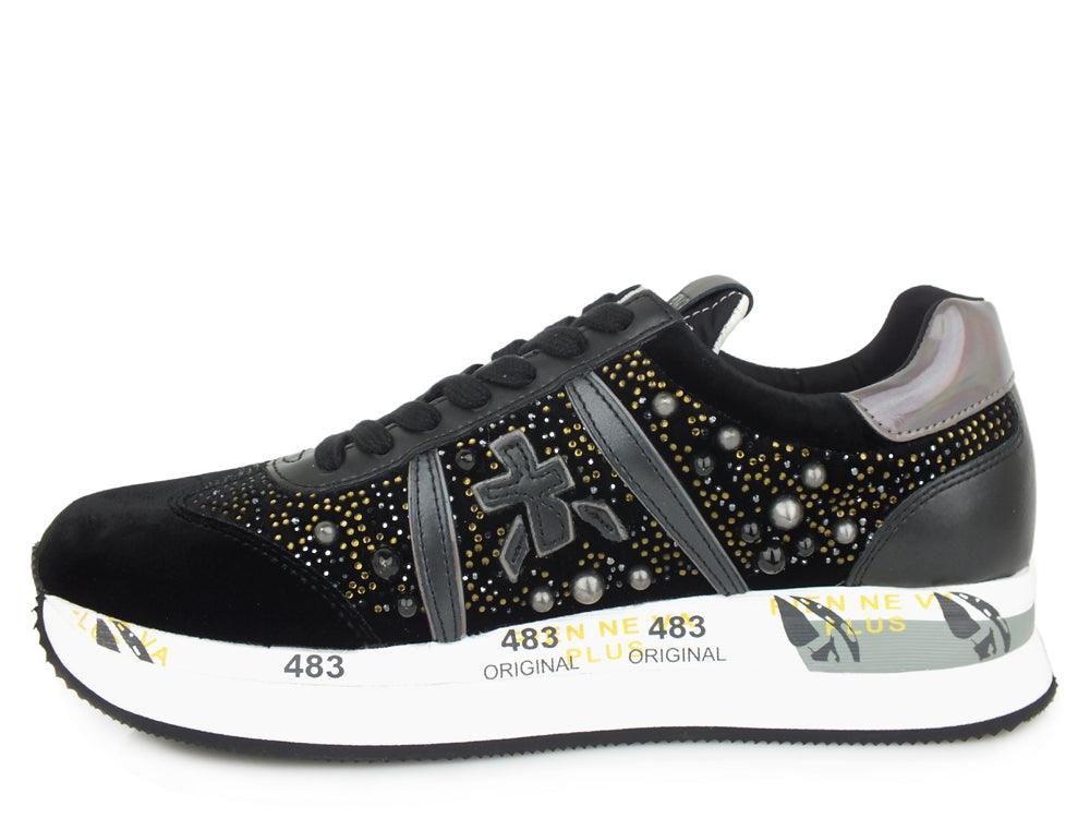 PREMIATA Conny Nero CONNY1621 - Sandrini Calzature e Abbigliamento
