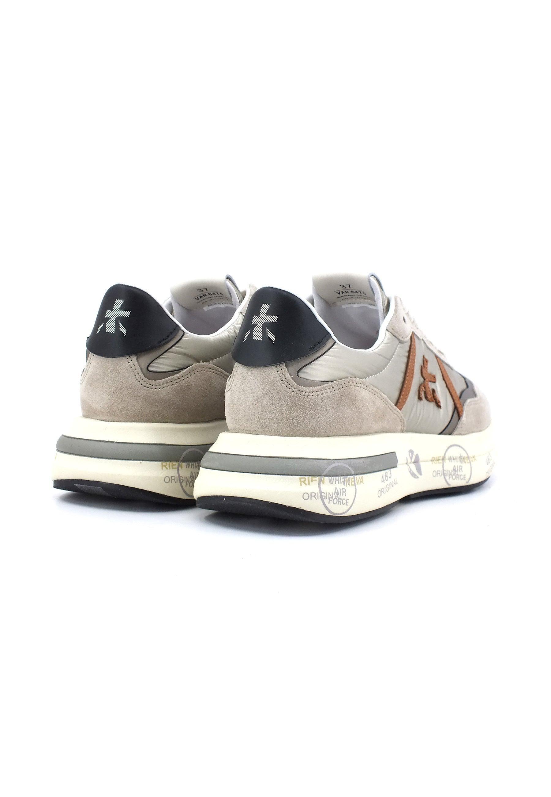 PREMIATA Sneaker Donna Taupe Beige CASSIE-6470 - Sandrini Calzature e Abbigliamento