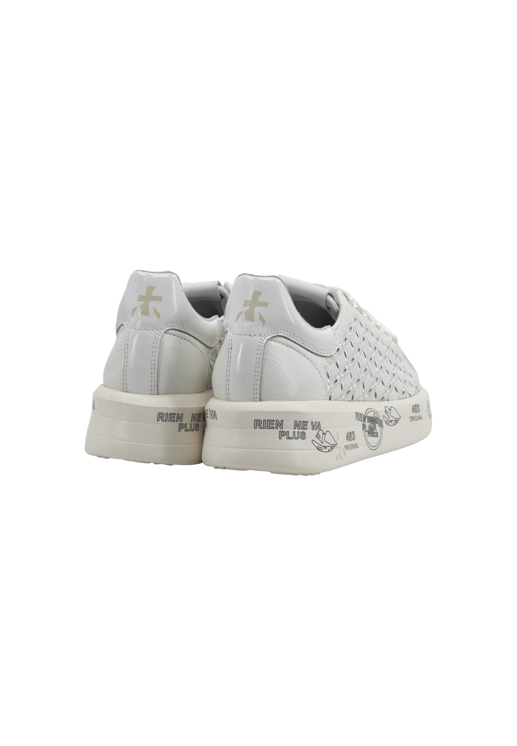 PREMIATA Sneaker Donna White BELLE-6283 - Sandrini Calzature e Abbigliamento