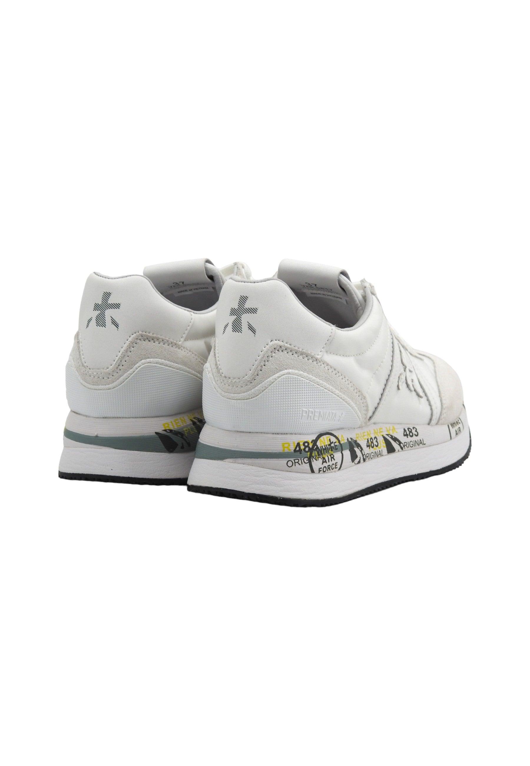 PREMIATA Sneaker Donna White Grey CONNY-5617 - Sandrini Calzature e Abbigliamento