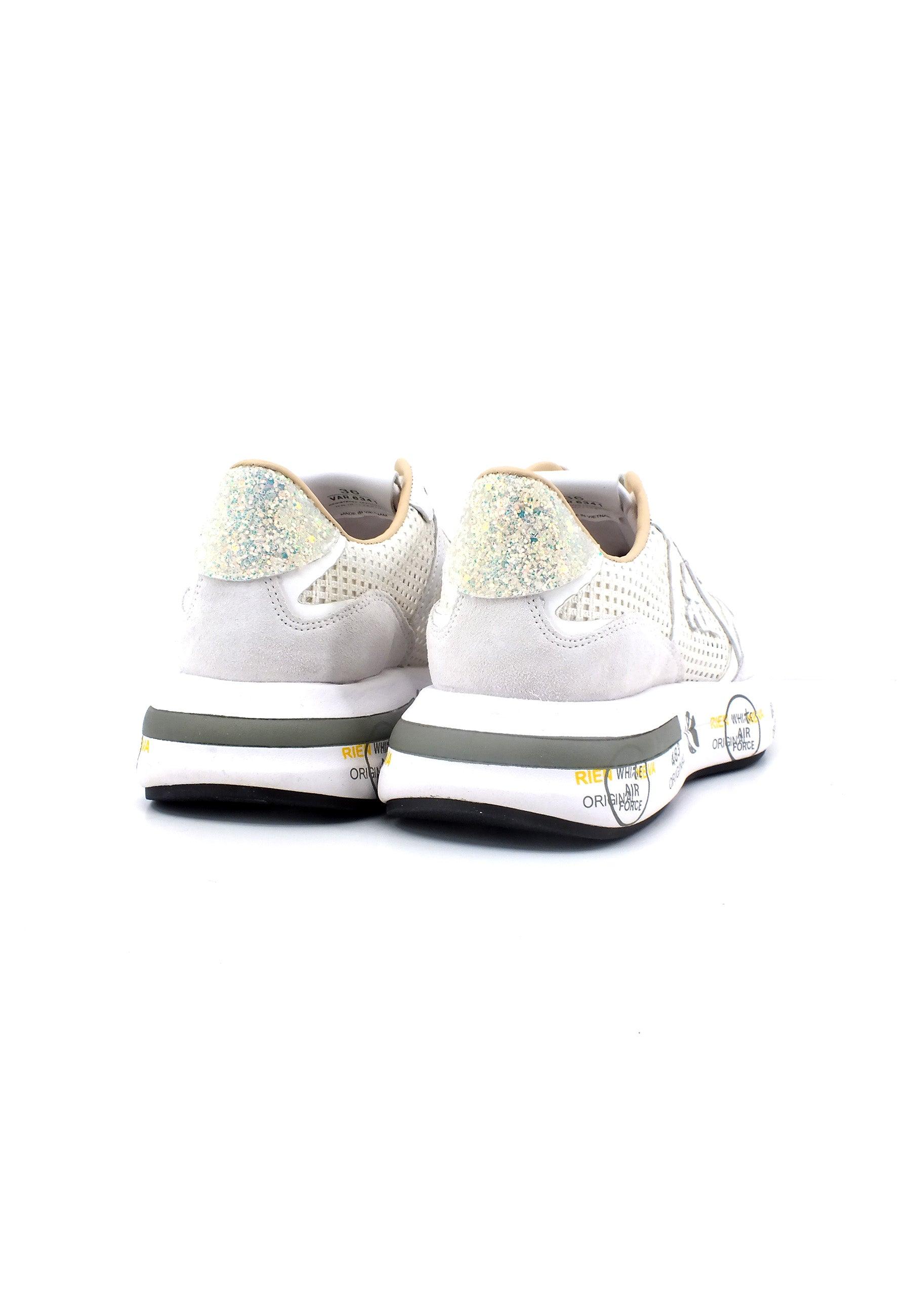 PREMIATA Sneaker Traforata Donna White CASSIE6341 - Sandrini Calzature e Abbigliamento