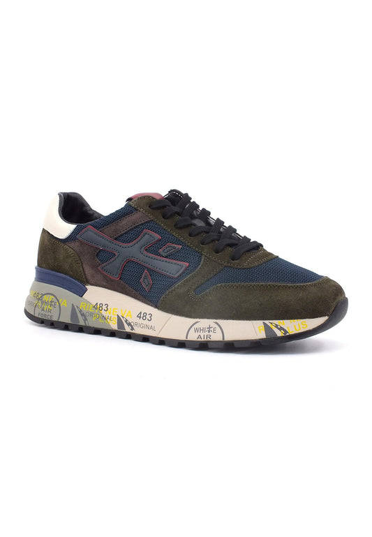 PREMIATA Sneaker Uomo Blue Green MICK-5893 - Sandrini Calzature e Abbigliamento