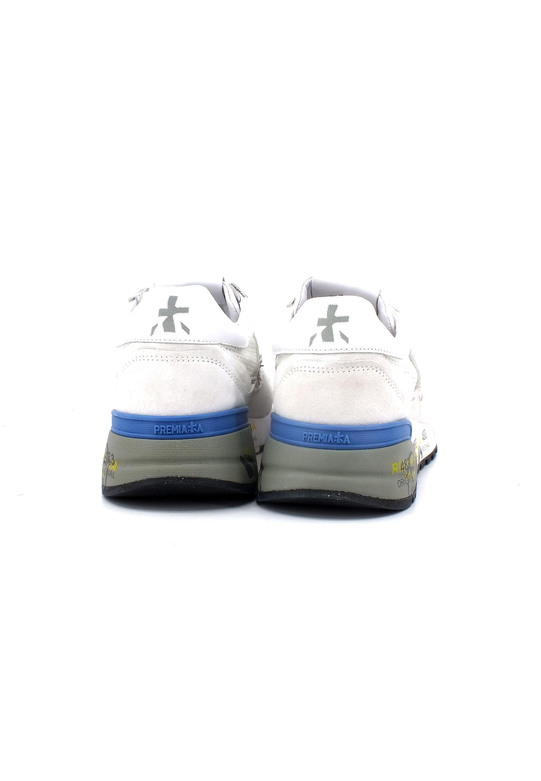 PREMIATA Sneaker Uomo Light Grey White LANDECK6213 - Sandrini Calzature e Abbigliamento