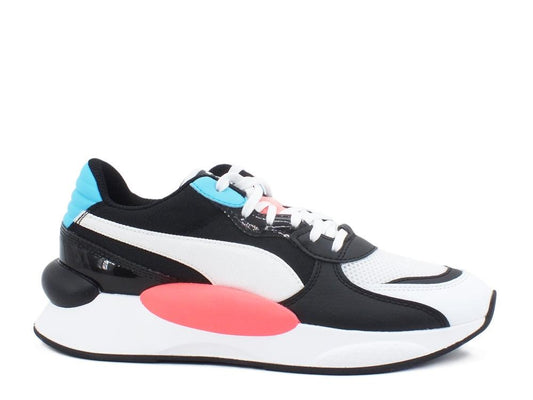 PUMA Rs 9.8 Fresh White Black Blue 37157104 - Sandrini Calzature e Abbigliamento