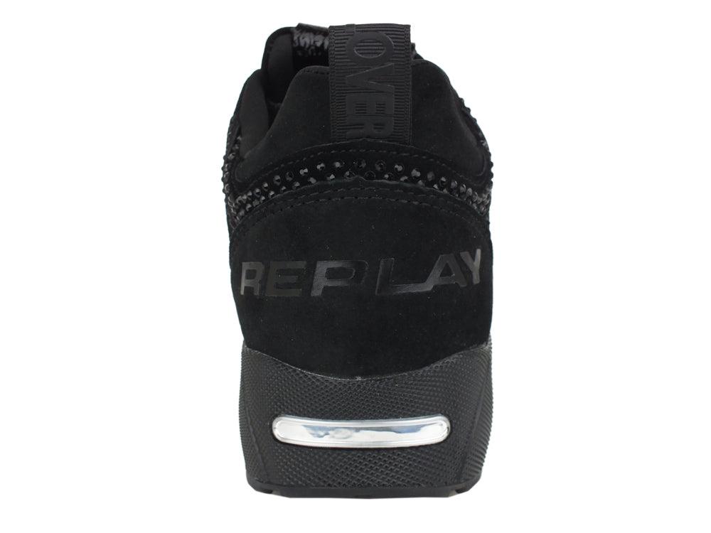 REPLAY Sneaker Black RS360024L - Sandrini Calzature e Abbigliamento