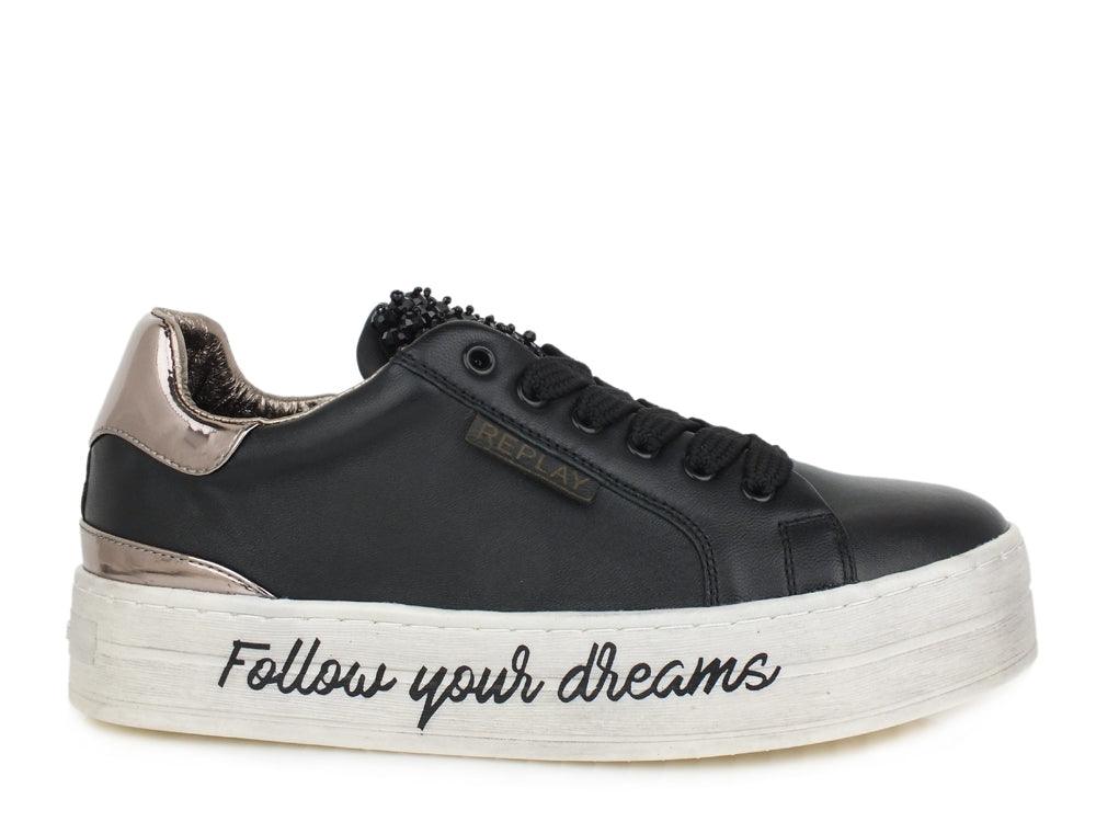 REPLAY Sneaker Black RZ860016L - Sandrini Calzature e Abbigliamento
