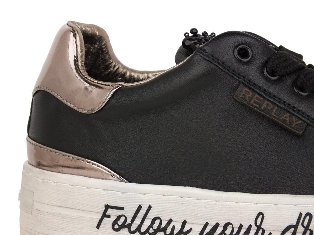 REPLAY Sneaker Black RZ860016L - Sandrini Calzature e Abbigliamento