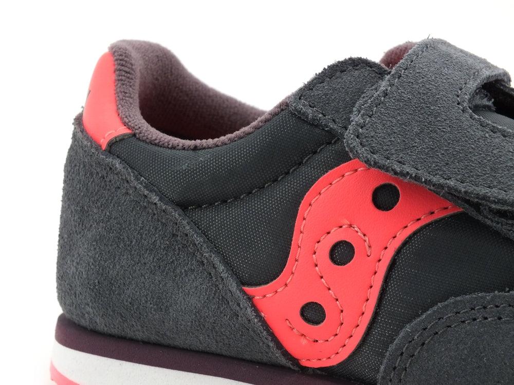 SAUCONY Baby Jazz HL Sneaker Bambino Dark Grey Coral SL163386 - Sandrini Calzature e Abbigliamento