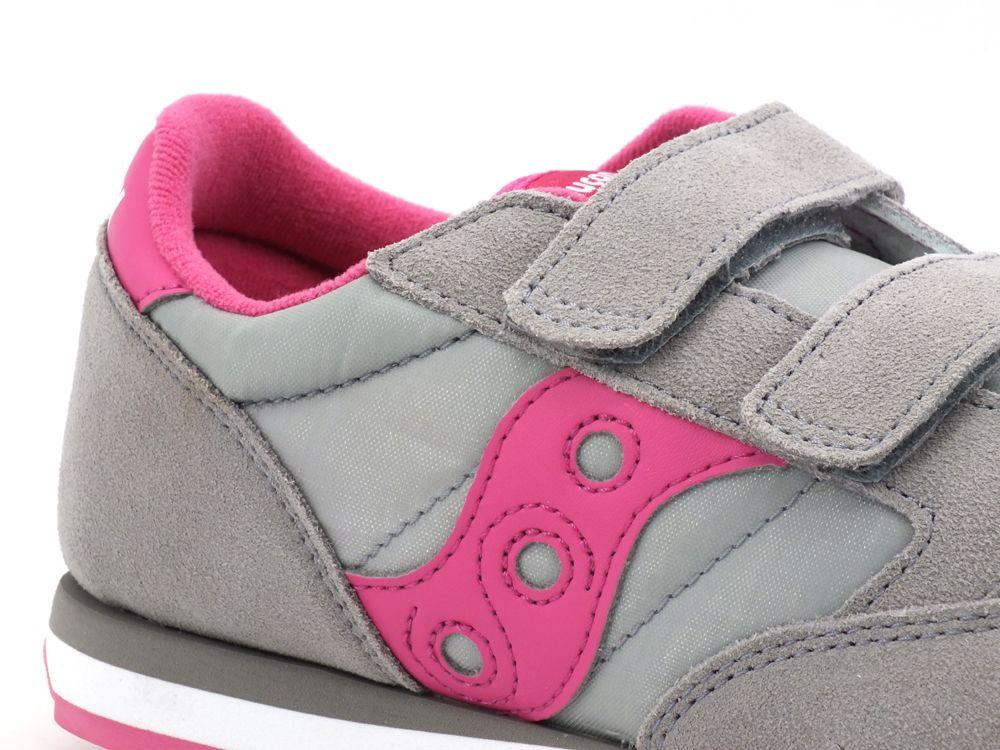 SAUCONY Jazz Double Original Kids Grey Pink SK161580 - Sandrini Calzature e Abbigliamento
