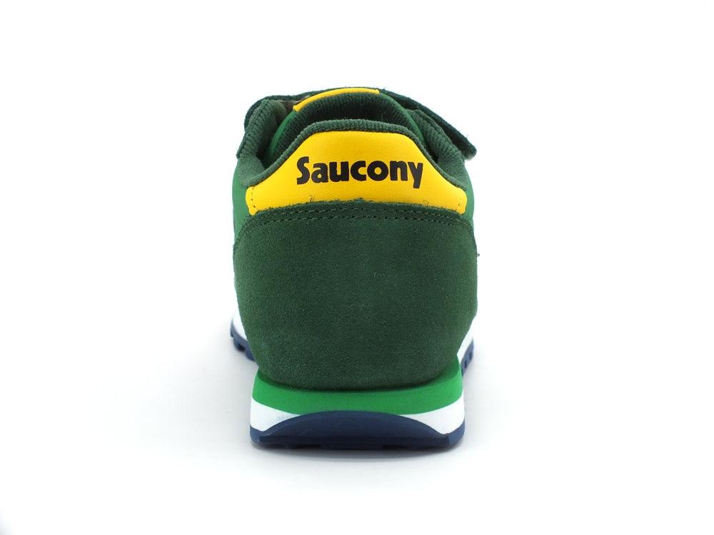 SAUCONY Jazz O Duble HL Kids Sneaker Bambino Strap Green Yellow Blue SK264789 - Sandrini Calzature e Abbigliamento