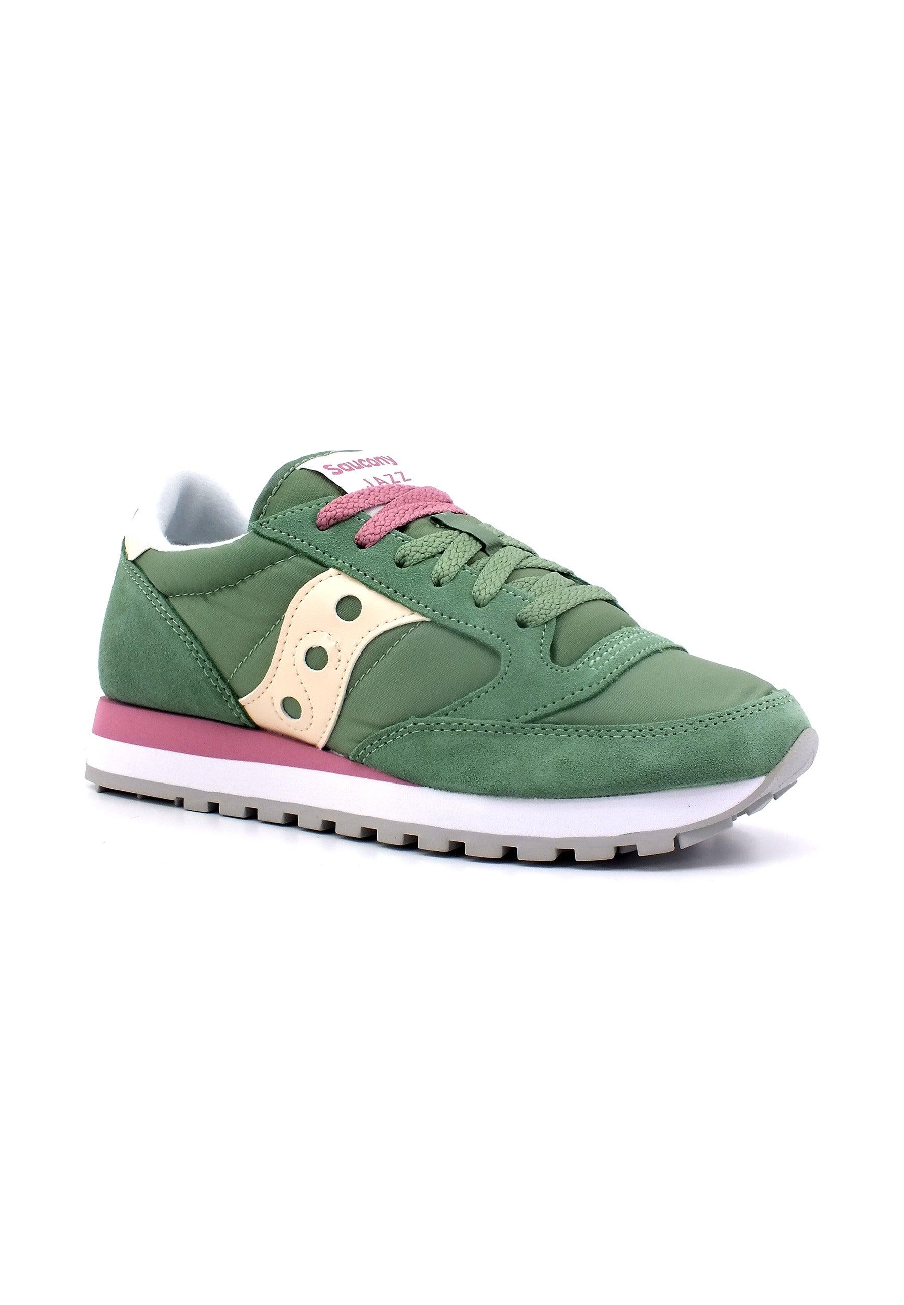 SAUCONY Jazz Original Sneaker Donna Emerald Cream S1044-672 - Sandrini Calzature e Abbigliamento