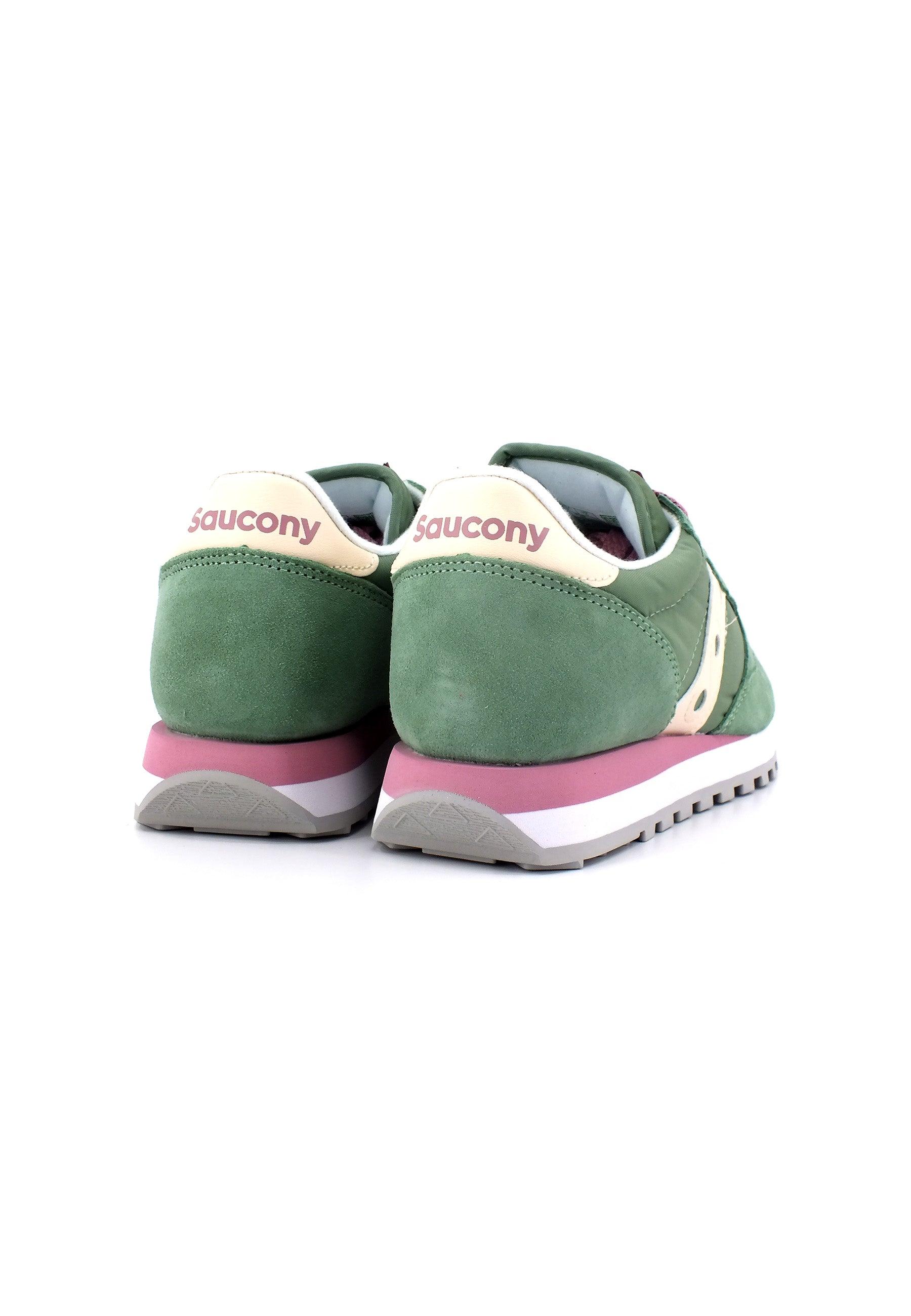 SAUCONY Jazz Original Sneaker Donna Emerald Cream S1044-672 - Sandrini Calzature e Abbigliamento
