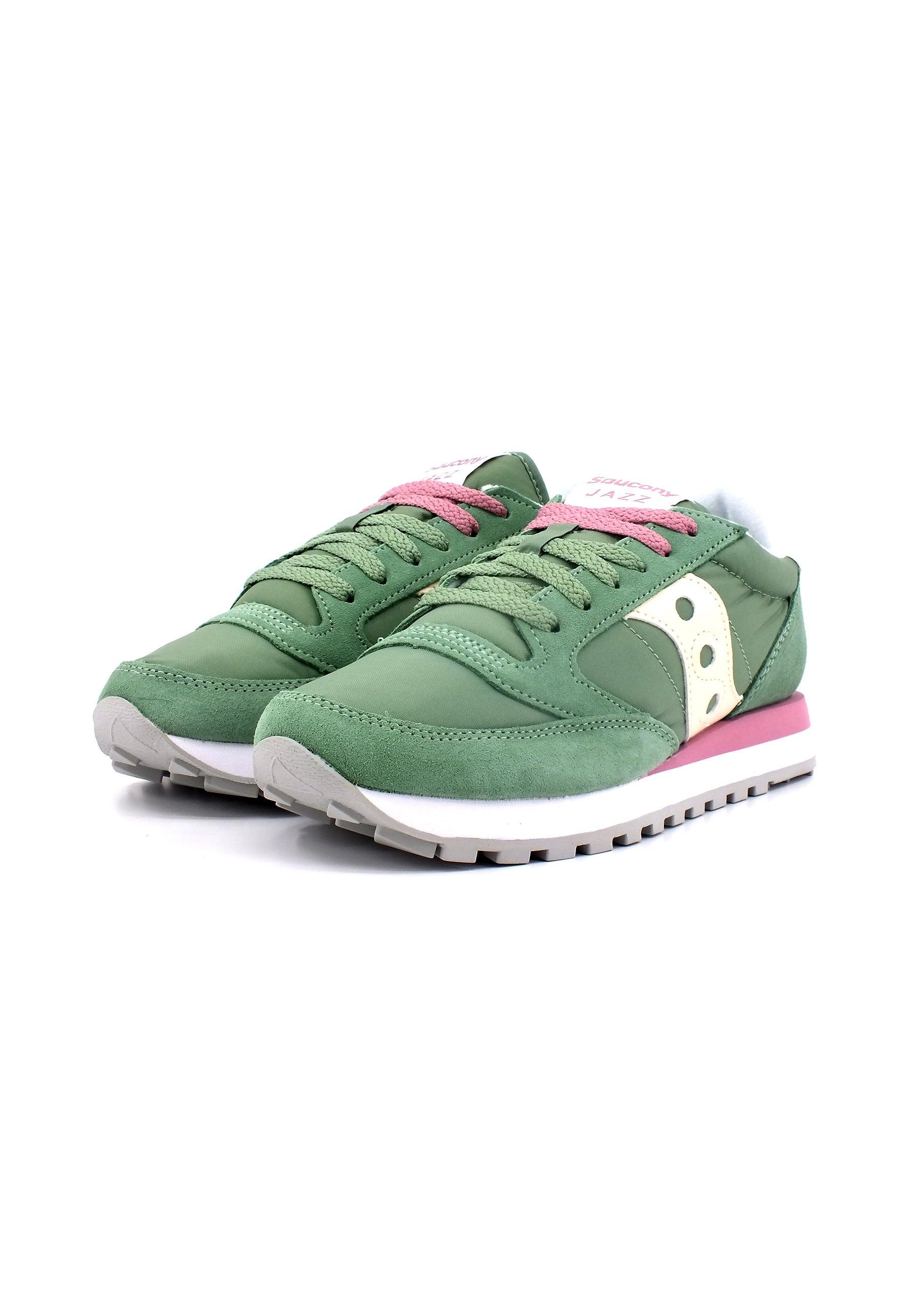 SAUCONY Jazz Original Sneaker Donna Emerald Cream S1044-672 - Sandrini Calzature e Abbigliamento
