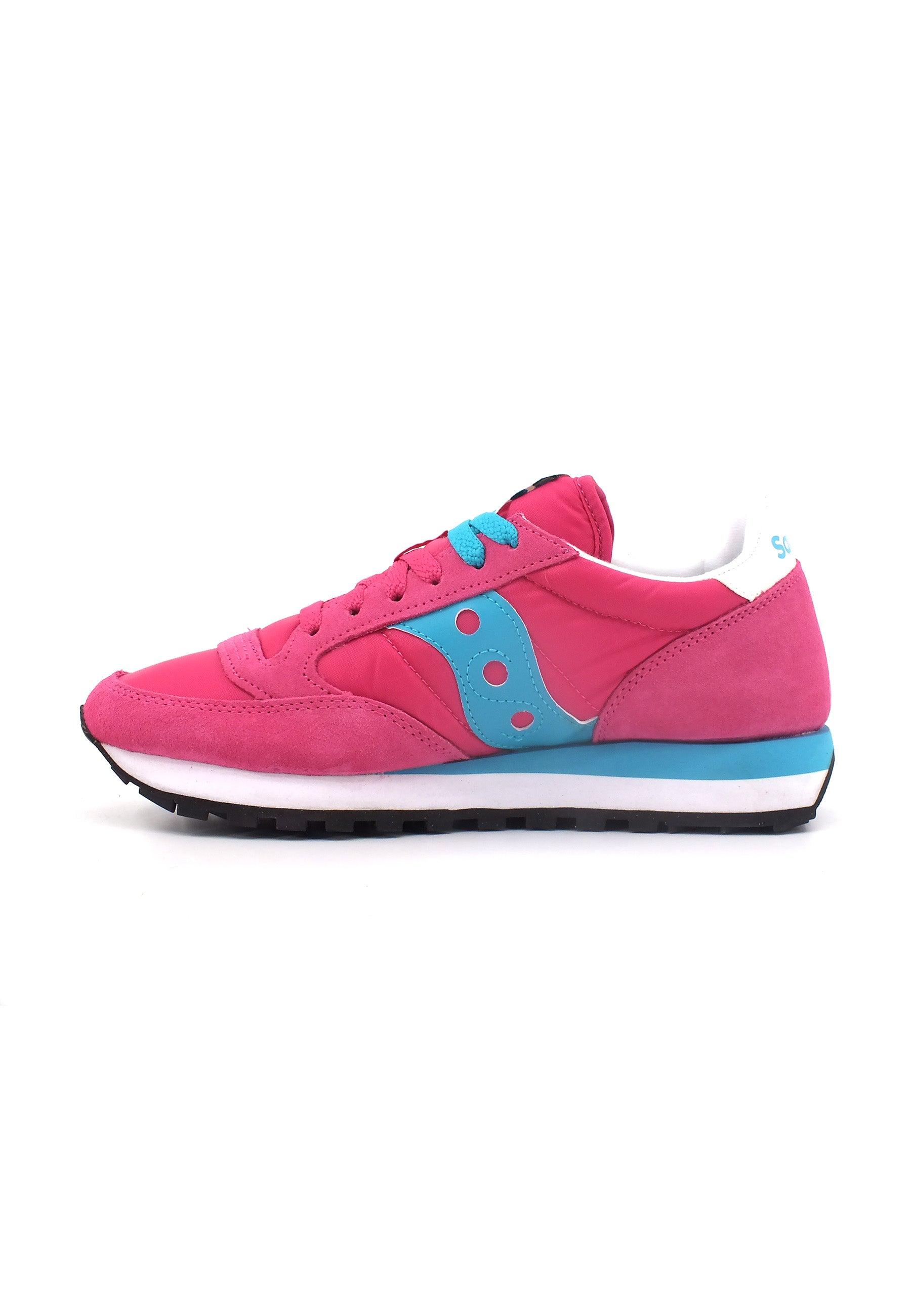 SAUCONY Jazz Original Sneaker Donna Fuchsia Blue S1044-669 - Sandrini Calzature e Abbigliamento