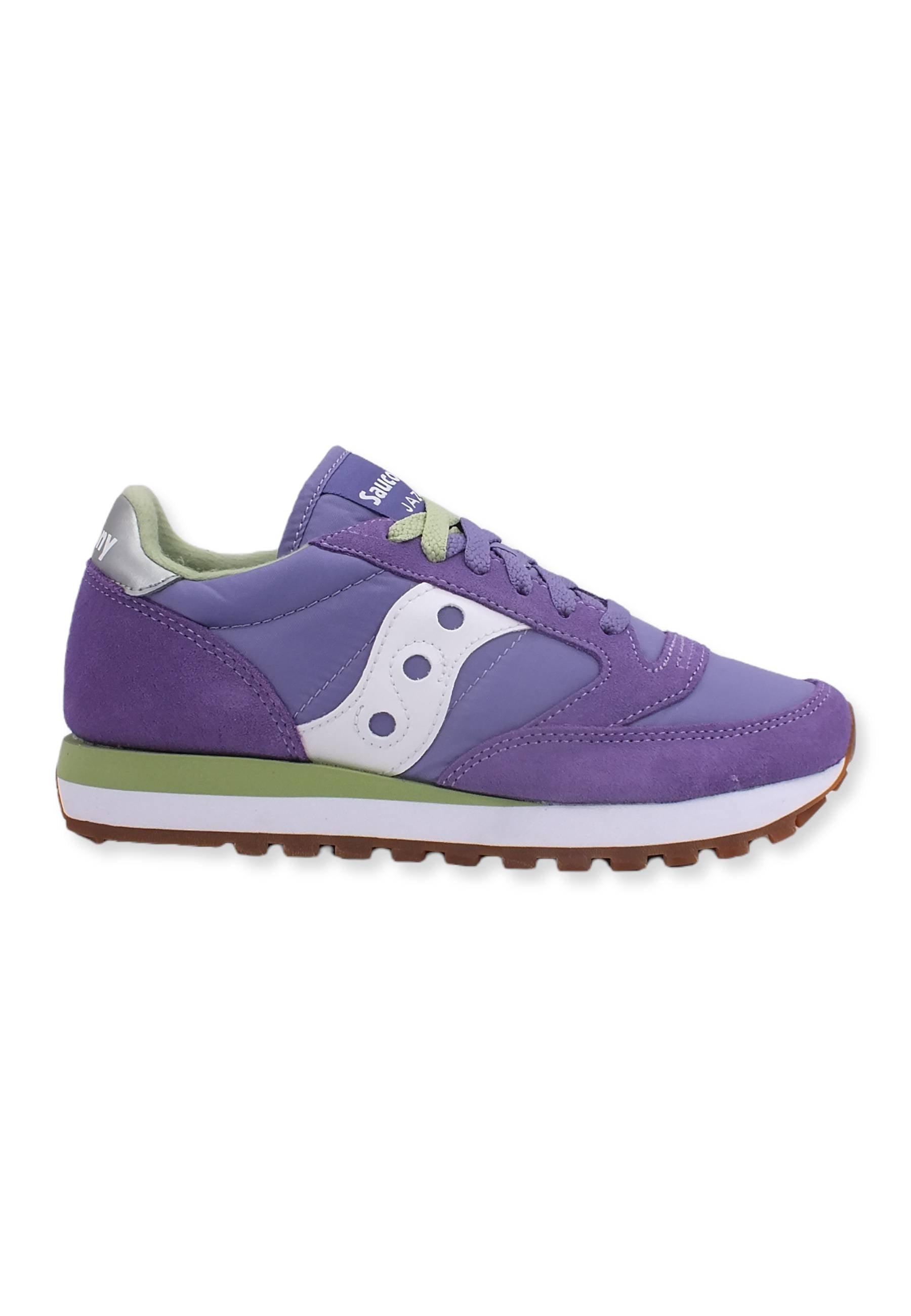 SAUCONY Jazz Original Sneaker Donna Violet White S1044-646 - Sandrini Calzature e Abbigliamento