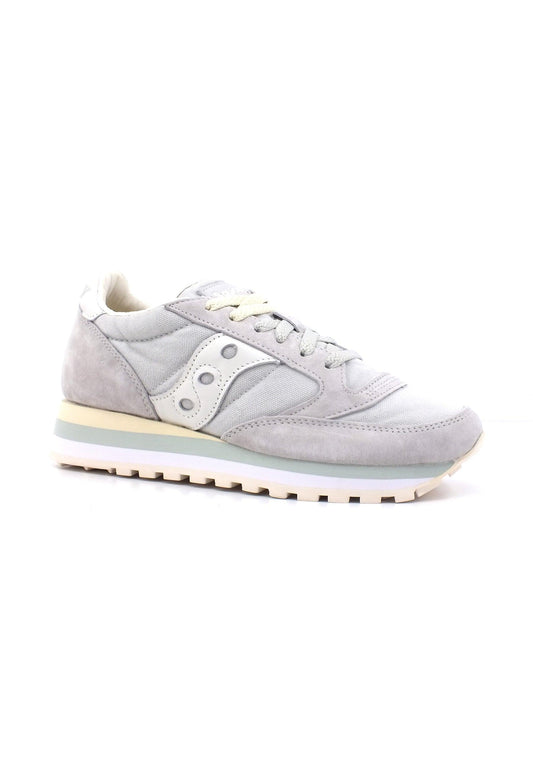 SAUCONY Jazz Triple Sneaker Donna Grey White S60768-2 - Sandrini Calzature e Abbigliamento