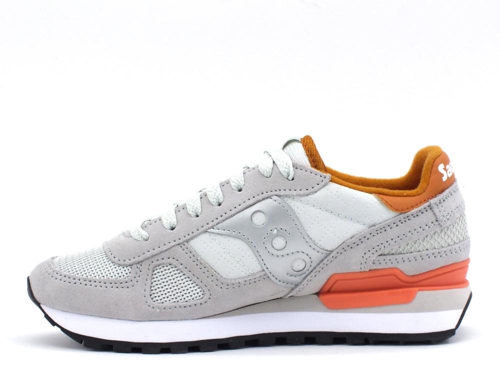 SAUCONY Shadow Original Lt Grey Burnt Orange 1108-716 - Sandrini Calzature e Abbigliamento