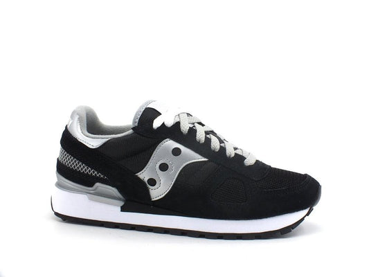 SAUCONY Shadow Original Sneaker Black Silver S1108-671 - Sandrini Calzature e Abbigliamento
